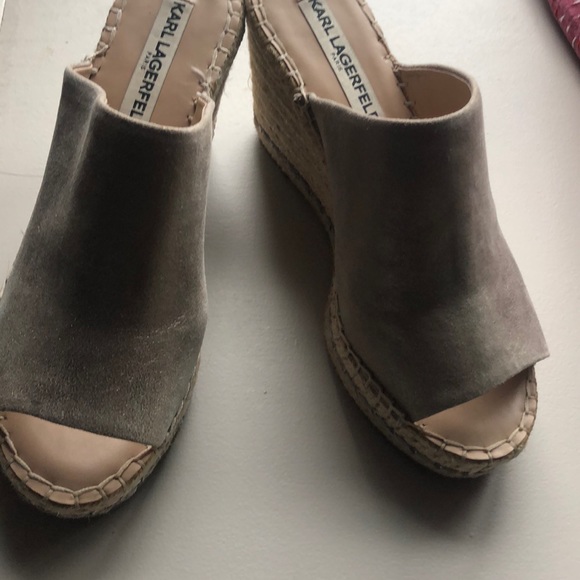 Karl Lagerfeld Shoes - Karl Lagerfeld  7 1/2. 37.5 Espadrilles